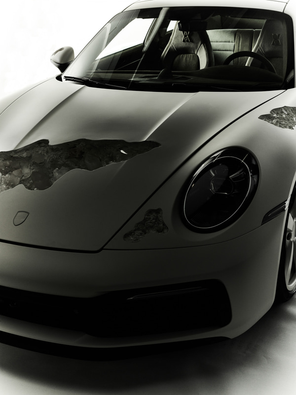 Crystal Eroded Porsche 911