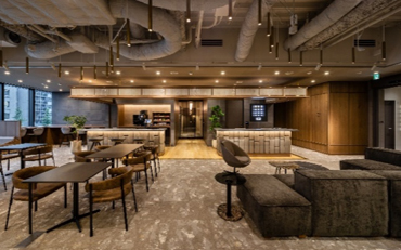 H<sup>1</sup>O（エイチワンオー）渋谷三丁目の共用ラウンジイメージ