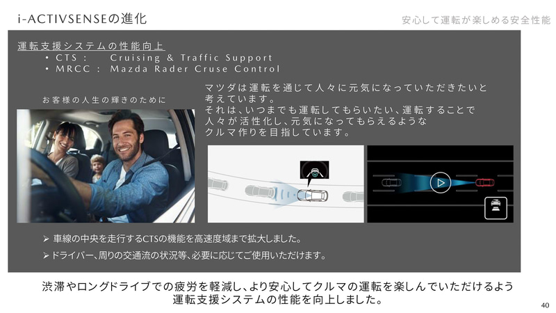 先進安全技術「i-ACTIVSENSE」の進化