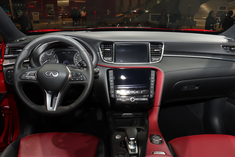 QX55のインパネ