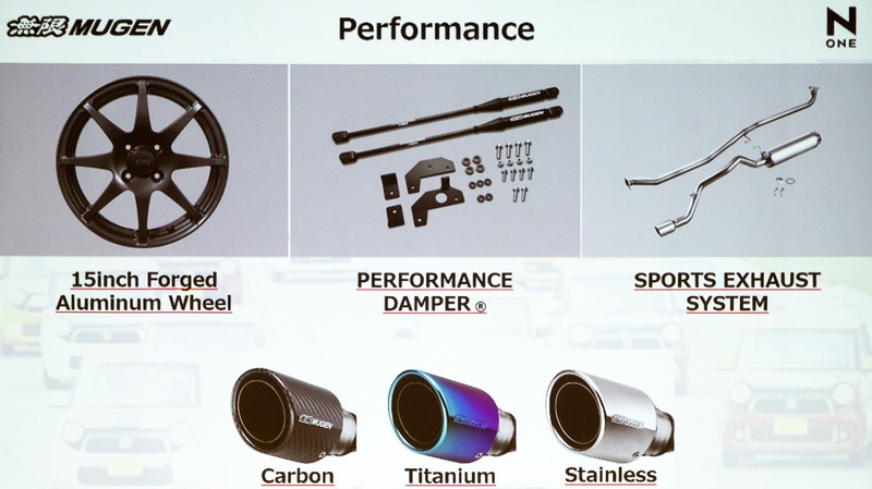 無限パフォーマンスパーツ