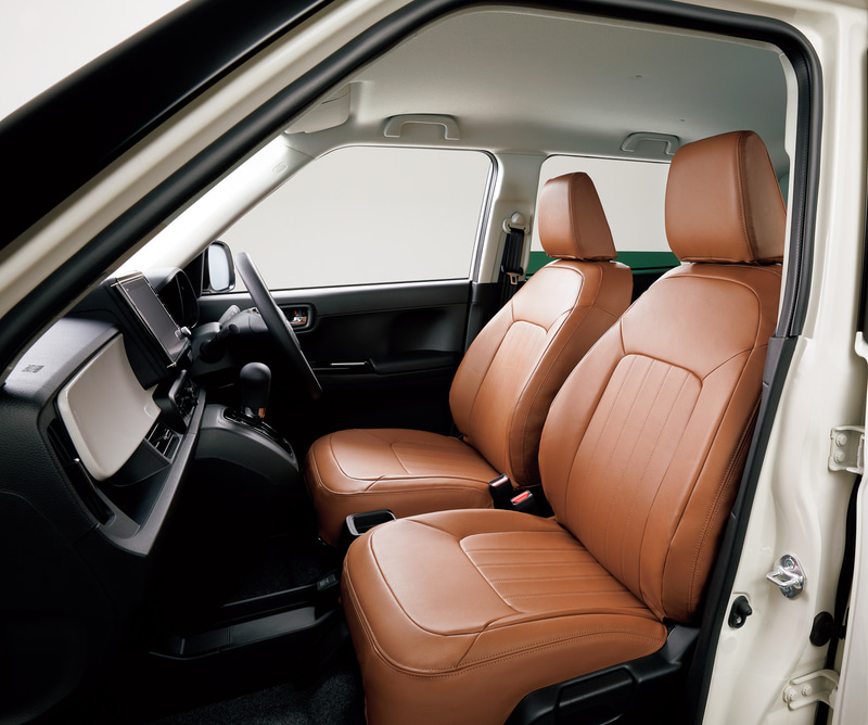 シートカバー 合皮製 ブラウン 5万600円