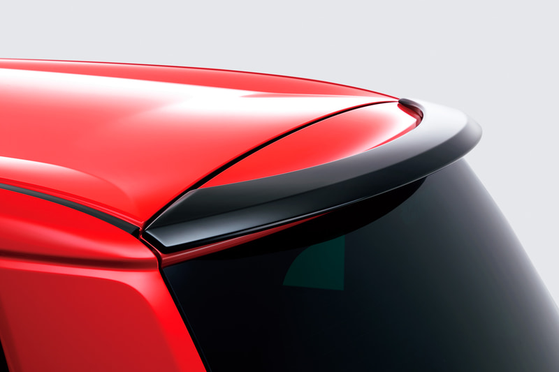 テールゲートスポイラー クリスタルブラック・パール 2万7500円