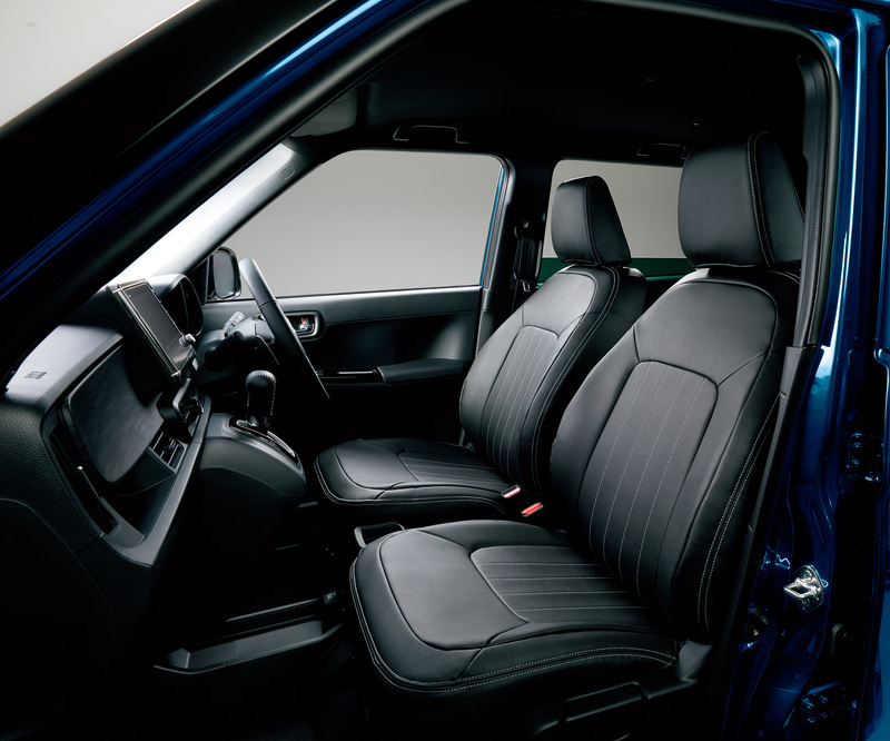 シートカバー 合皮製/ブラック/フロント・リアセット 5万600円