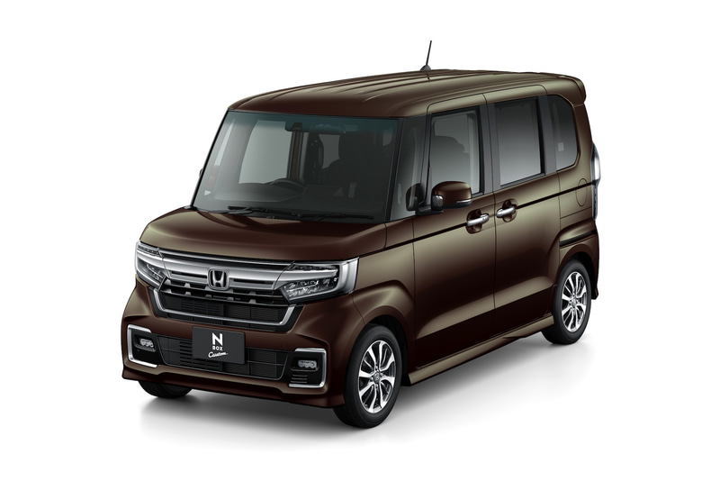 N-BOX Customのカラーバリエーション