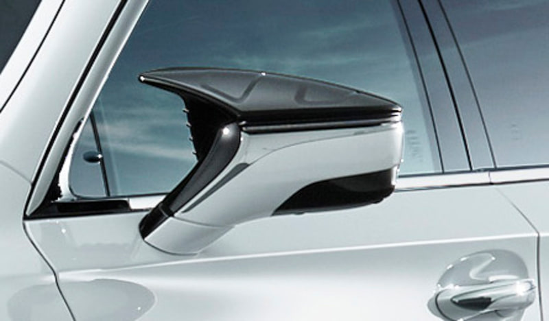 先進的なスタイリングは見た目の美しさもさることながら、走行時の風切り音低減と明快な運動性能の向上をもたらすエアロダイナミクスミラーカバー。