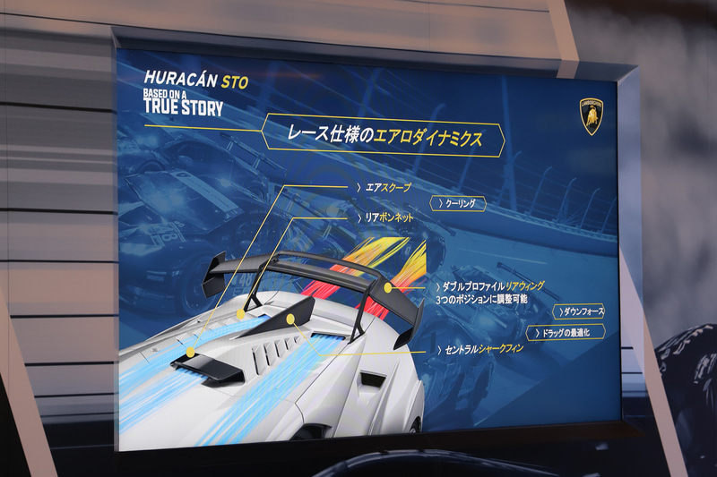 リアのエアロダイナミクス