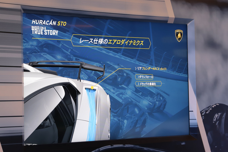 リアのエアロダイナミクス