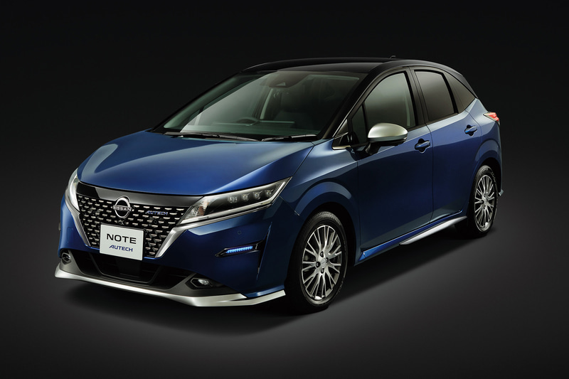 新型「ノート」ベースのカスタムカー「AUTECH」