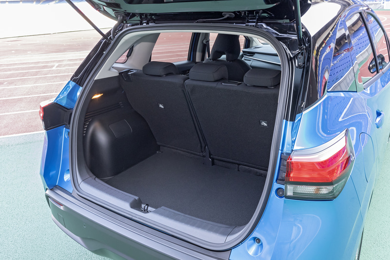 バックドアの開口部