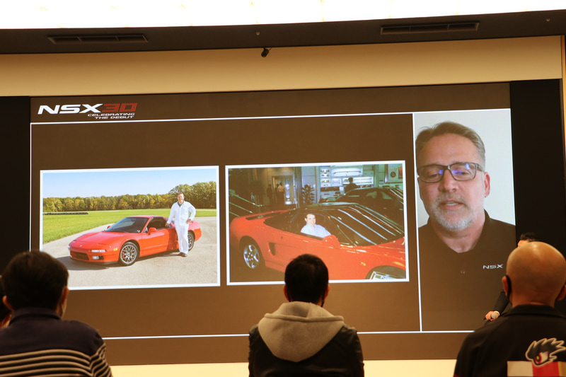 初代NSXを見てホンダに転職したというクラウス氏