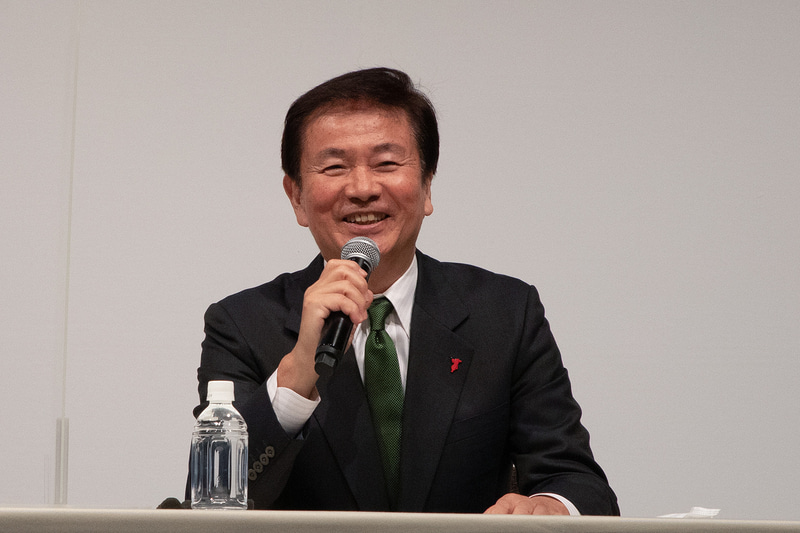 千葉県知事の森田健作氏