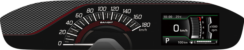 画像は新型ソリオ バンディットのメーターイメージ