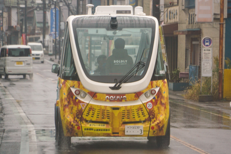 茨城県境町で自動運転バスの定常運行開始