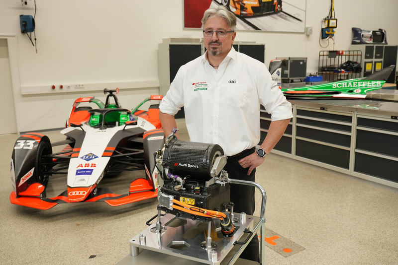 アウディ・スポーツ Eパワートレーン開発責任者 ステファン・アイヒャー氏