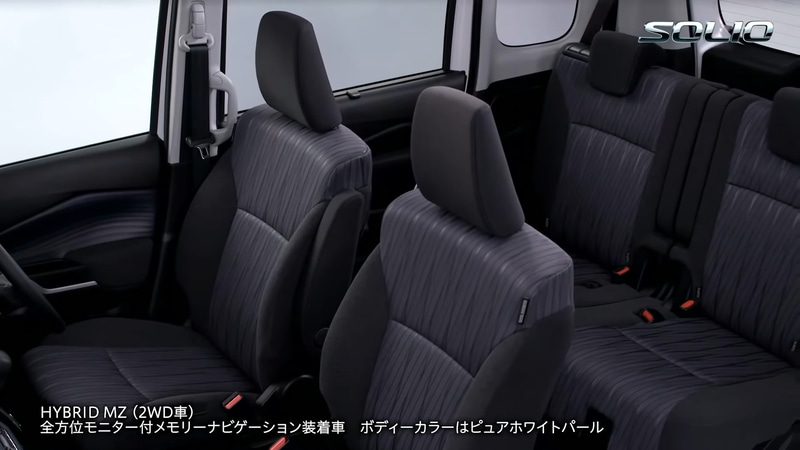 新型ソリオの内装