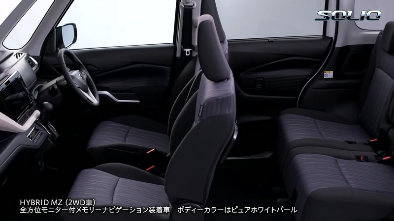 新型ソリオの内装