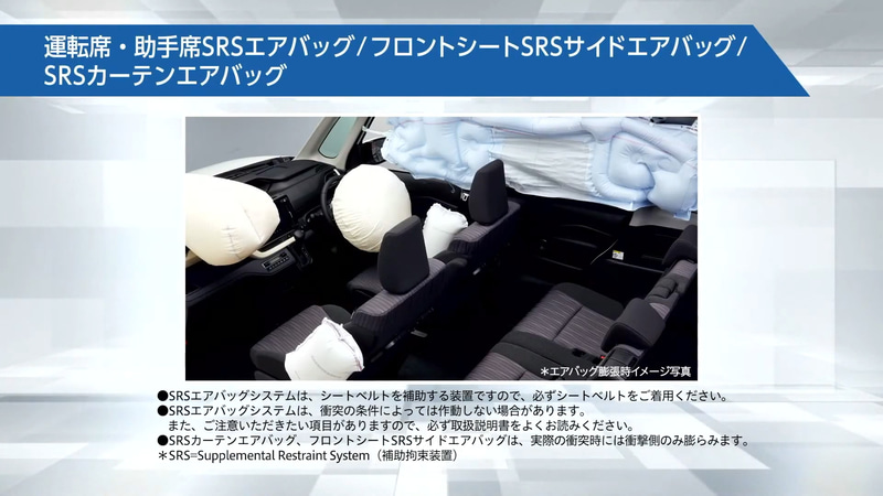 スズキ セーフティ サポート以外の安全装備も充実