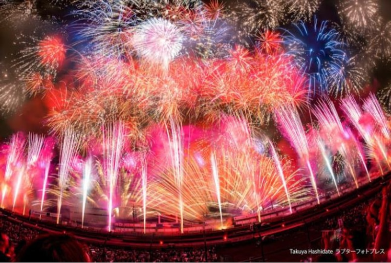 花火イベント「ツインリンクもてぎNew Year HANABI 新しい想い、光に込めて」