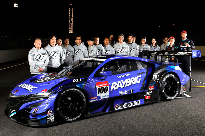 2018年のSUPER GT GT500クラスでRAYBRIG NSX-GT山本/バトン組がシリーズチャンピオンを獲得した