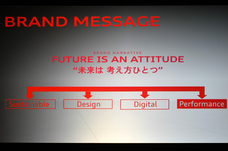 アウディのブランドメッセージおける4つの柱