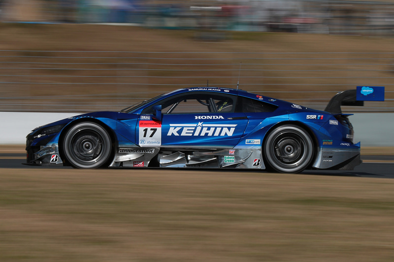 ホンダ NSX-GT勢でポイントランキングトップに立つ17号車 KEIHIN NSX-GT（塚越広大/ベルトラン・バゲット組、BS）