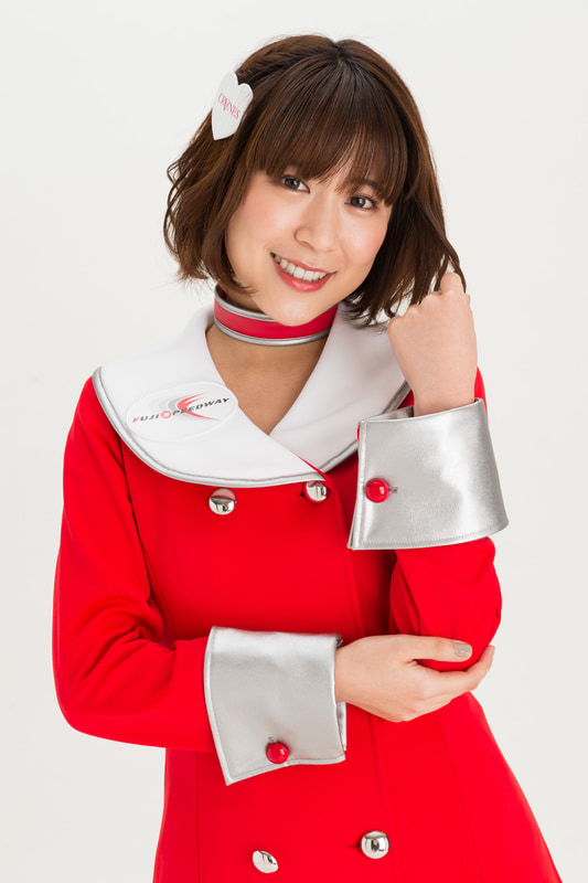 富士スピードウェイイメージガールの高橋真以さん
