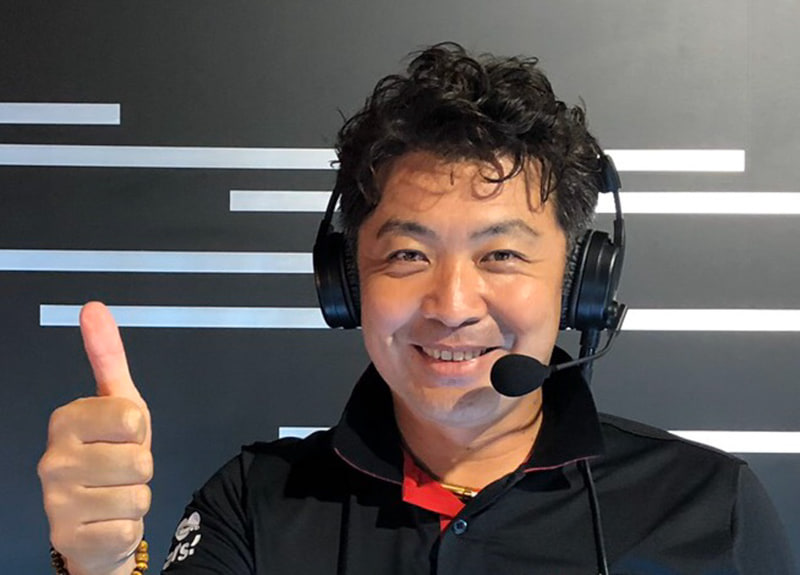 実況：勝又智也氏（モータースポーツアナウンサー）