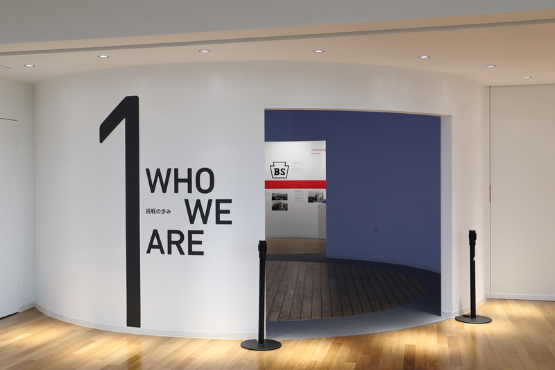 「WHO WE ARE（挑戦の歩み）」