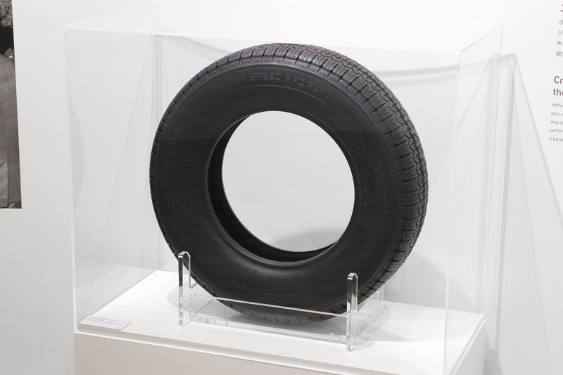 ブリヂストン初の乗用車用ラジアルタイヤ