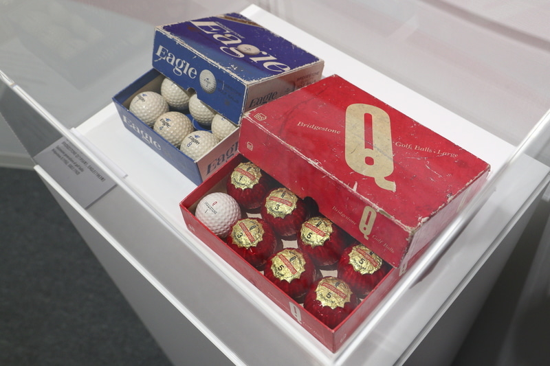 歴代のゴルフボール