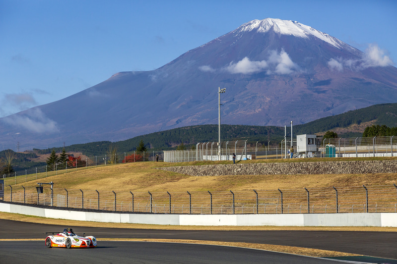 富士山に見守られながら、久しぶりにドライコンディションでのレースができた