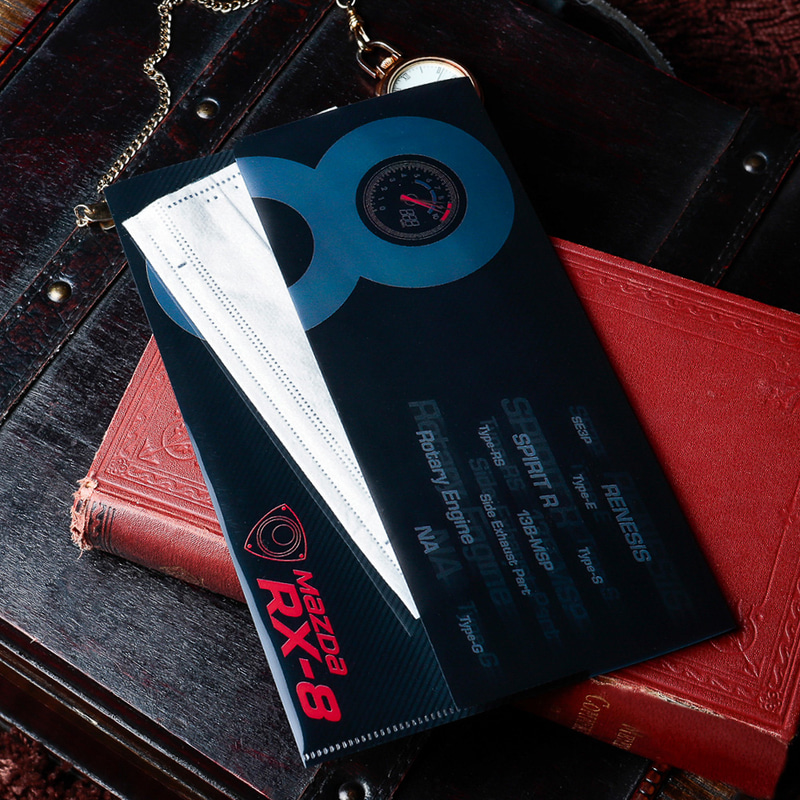 RX-8をデザインモチーフとした抗菌マスクケースを発売