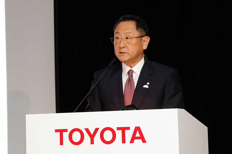 トヨタ自動車株式会社 取締役社長 豊田章男氏