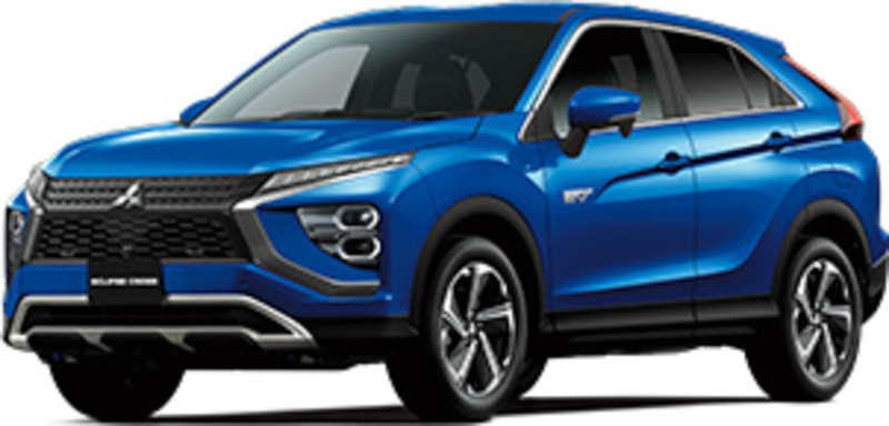 新型エクリプス クロス「G」〈PHEVモデル〉。ボディカラー：ライトニングブルーマイカ