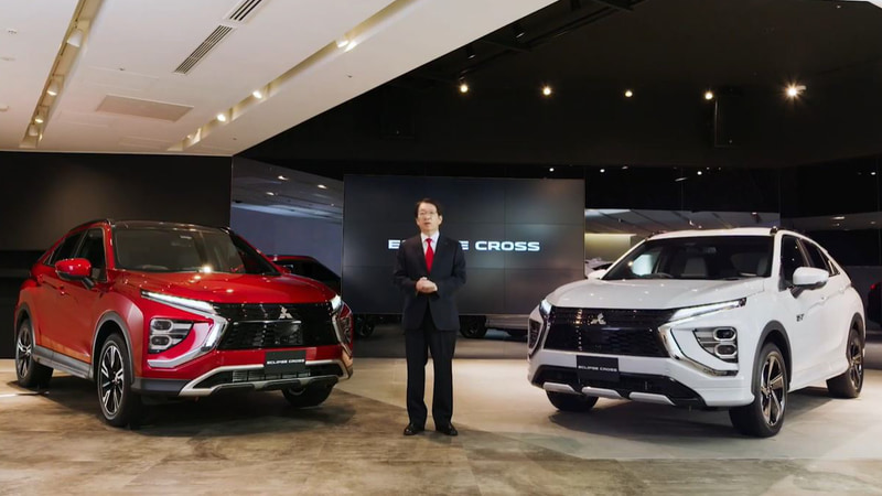 新型「エクリプス クロス」のオンライン発表会