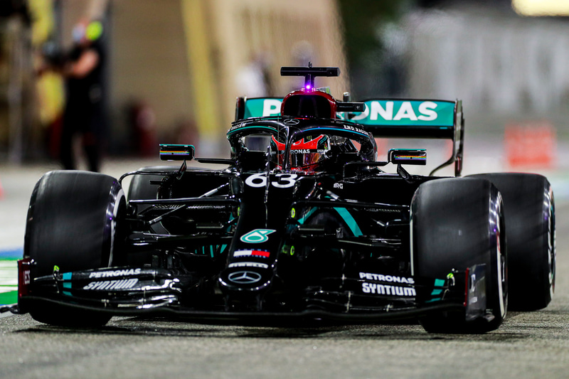 1000分の26秒差で2位になったジョージ・ラッセル選手