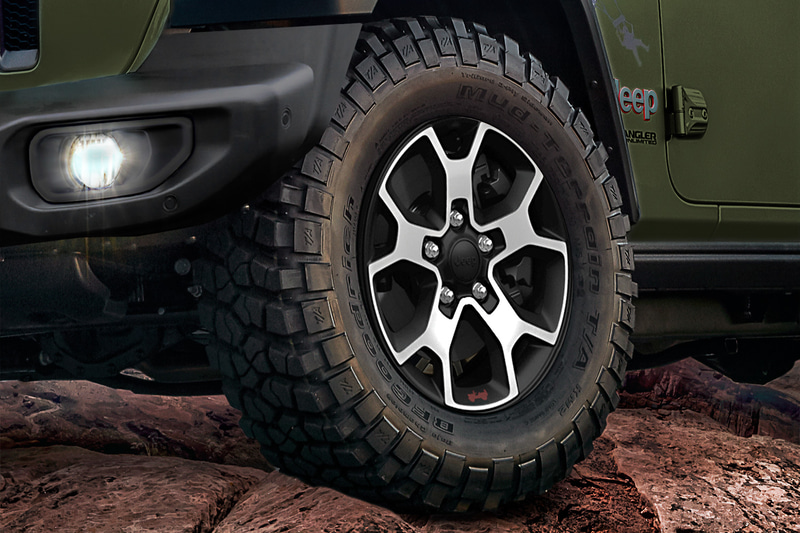 ルビコン専用17インチアルミホイール