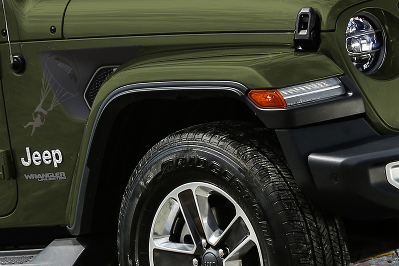 ボディ同色オーバーフェンダー