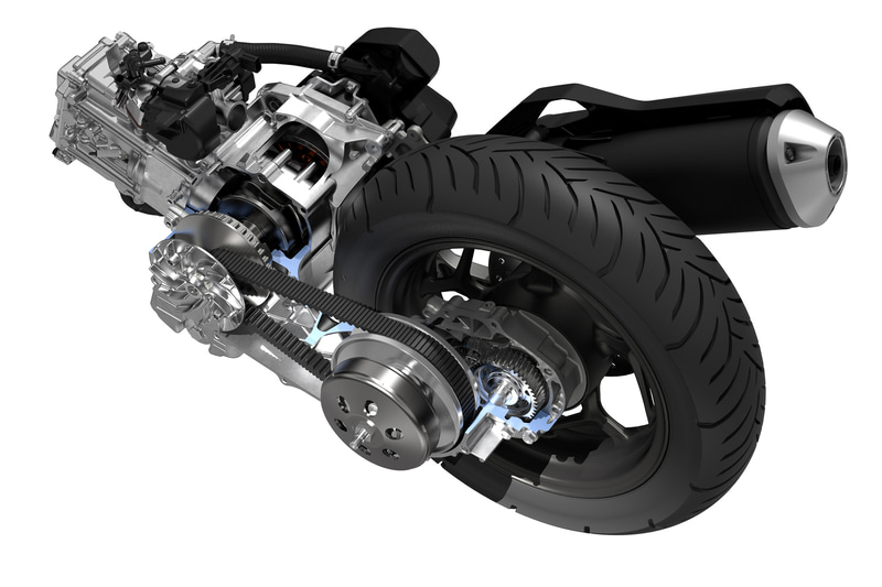 油圧式カムチェーンテンショナーリフターを採用