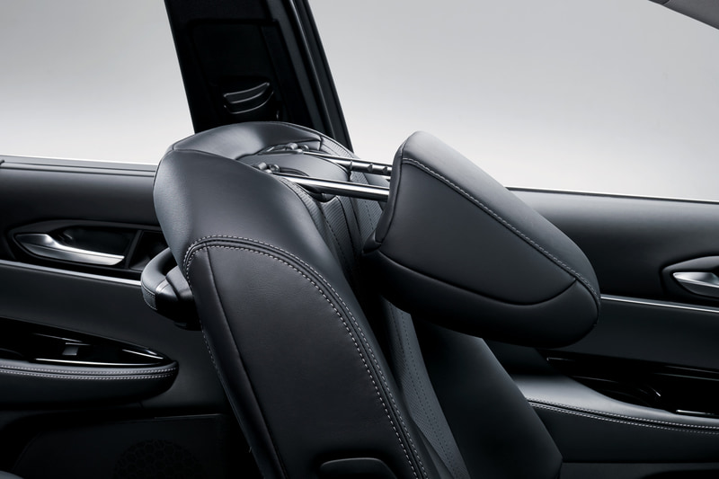 可倒式助手席ヘッドレスト