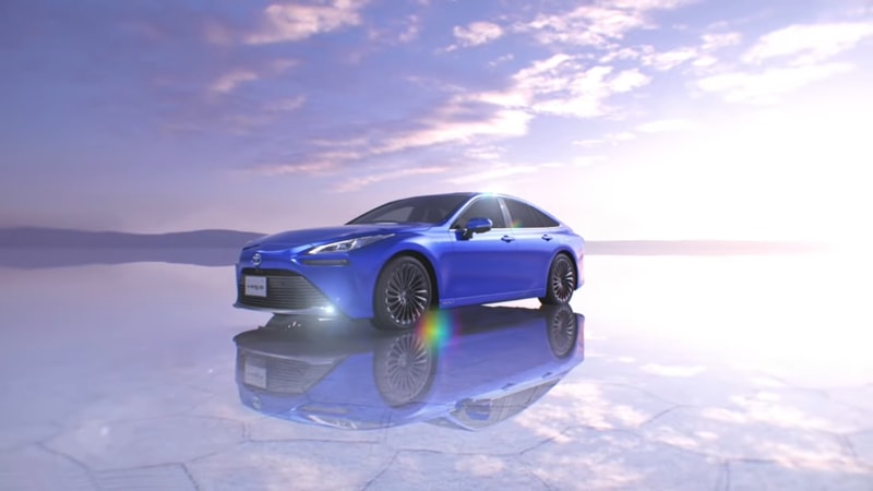 第2世代のFCシステムを搭載する新型ミライ