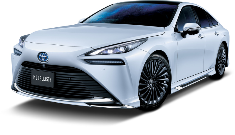 新型ミライ用カスタマイズパーツがモデリスタから登場