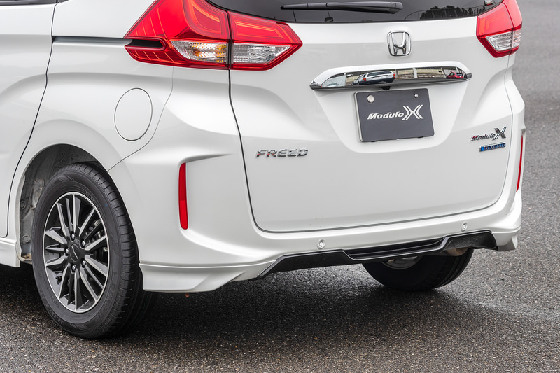 強すぎず弱すぎず車体に合わせて適正な量の空気を味方につける