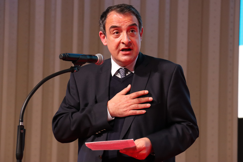 駐日フランス大使 フィリップ・セトン氏は映画祭開催に向けた多くの人の尽力に感謝を述べたほか、フランス大使館ではこれからもフランス映画の普及を通じ、日本とフランスの文化交流に尽くしていきたいと語った