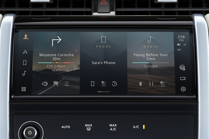 最新インフォテインメント・システムの「PIVI」もしくは「PIVI PRO」を標準装備