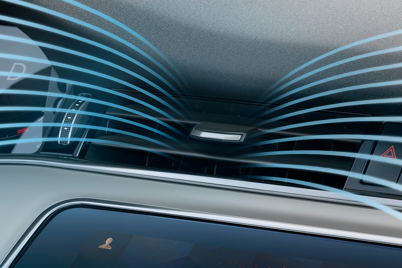 空気浄化システムをオプションに新設定