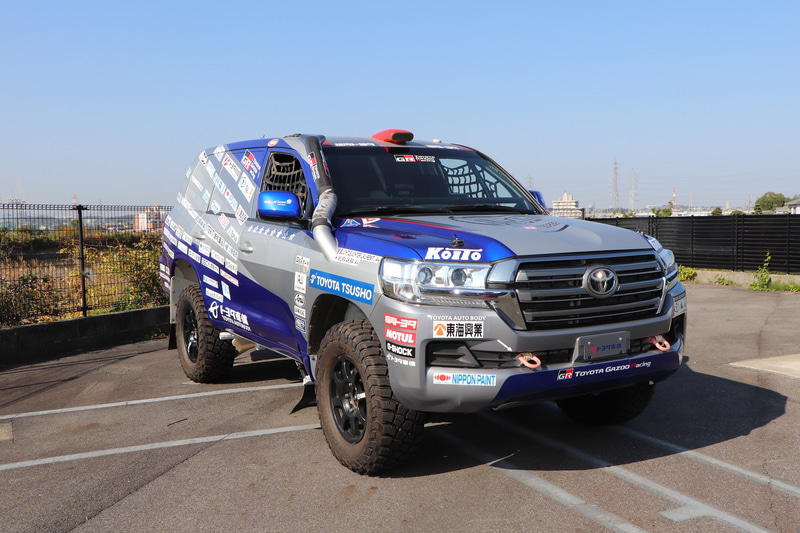 トヨタ車体が2021年もダカールラリーに参戦する。写真は1号車（ゼッケンNo.340）