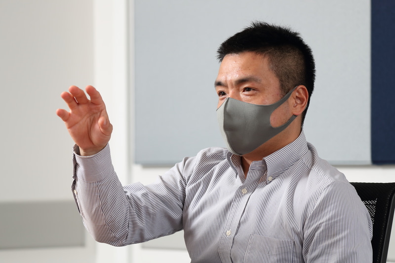 モービルアイの事業分野について語る川原社長