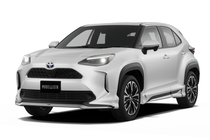 ヤリスクロス モデリスタパーツ（ELEGANT ICE STYLE）装着車